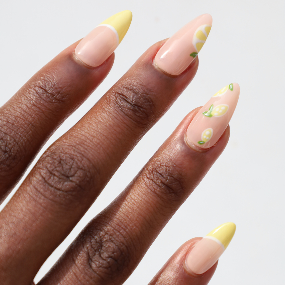Lemon Art Nails – Bessie