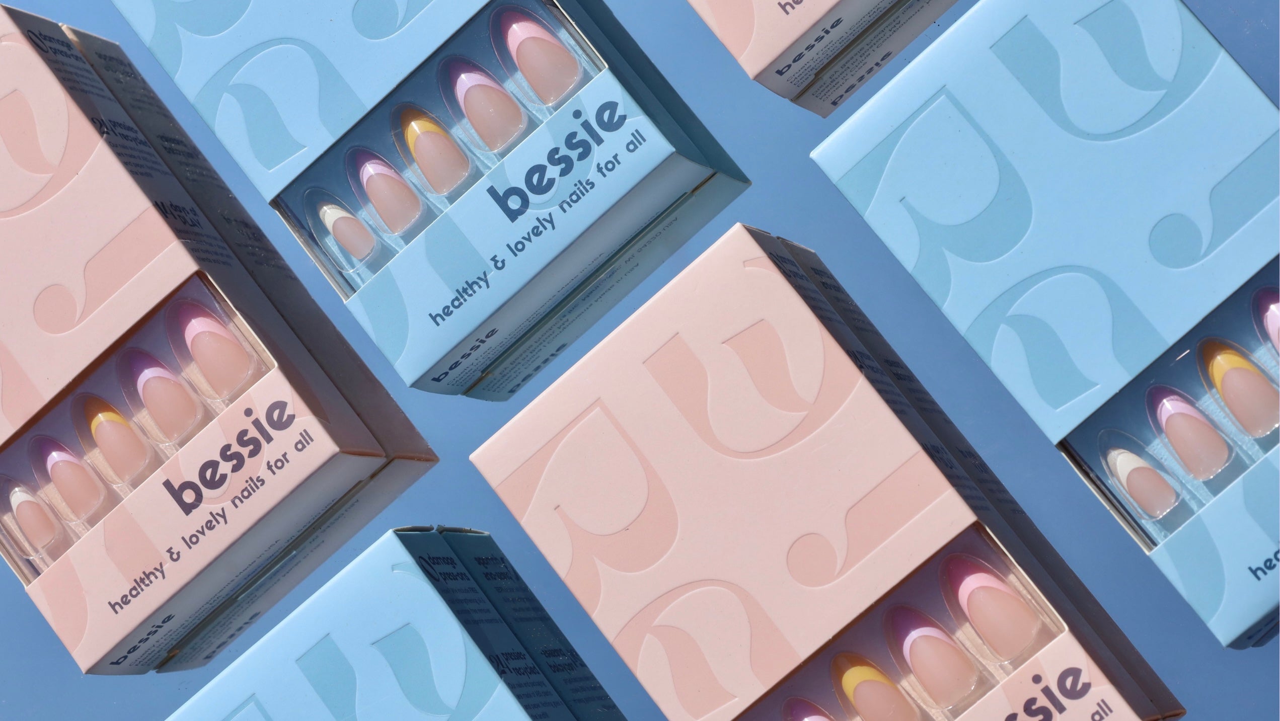 Bessie Zero Damage Press-on Nails | Bessie Nails Press-on Nails | Beauty Independent Bessie Nails | Best Press-on nails, non-damaging press-on nails, salon quality press-on nails